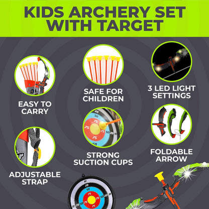 Archery Bow And Arrow Set