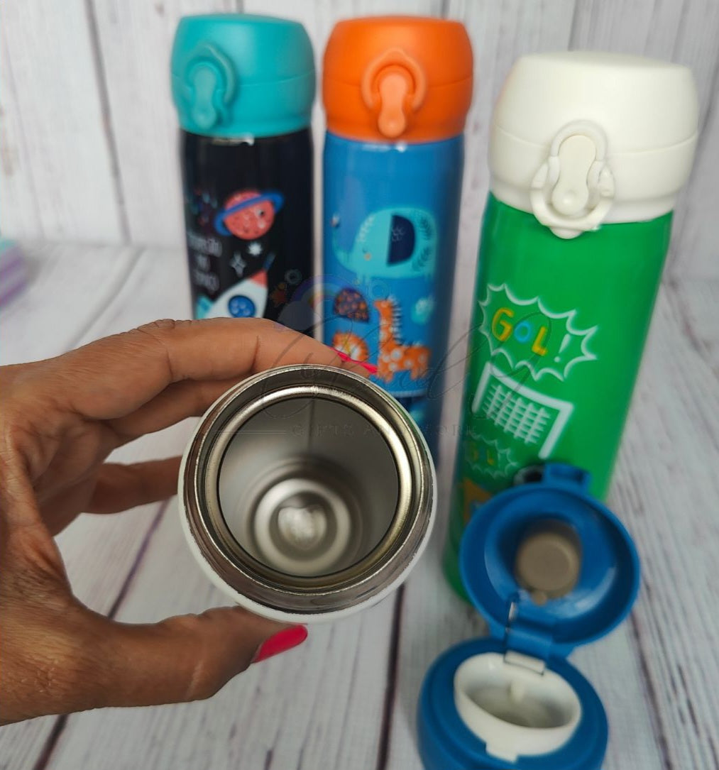 Printed Insulated Water Bottle - 420ml