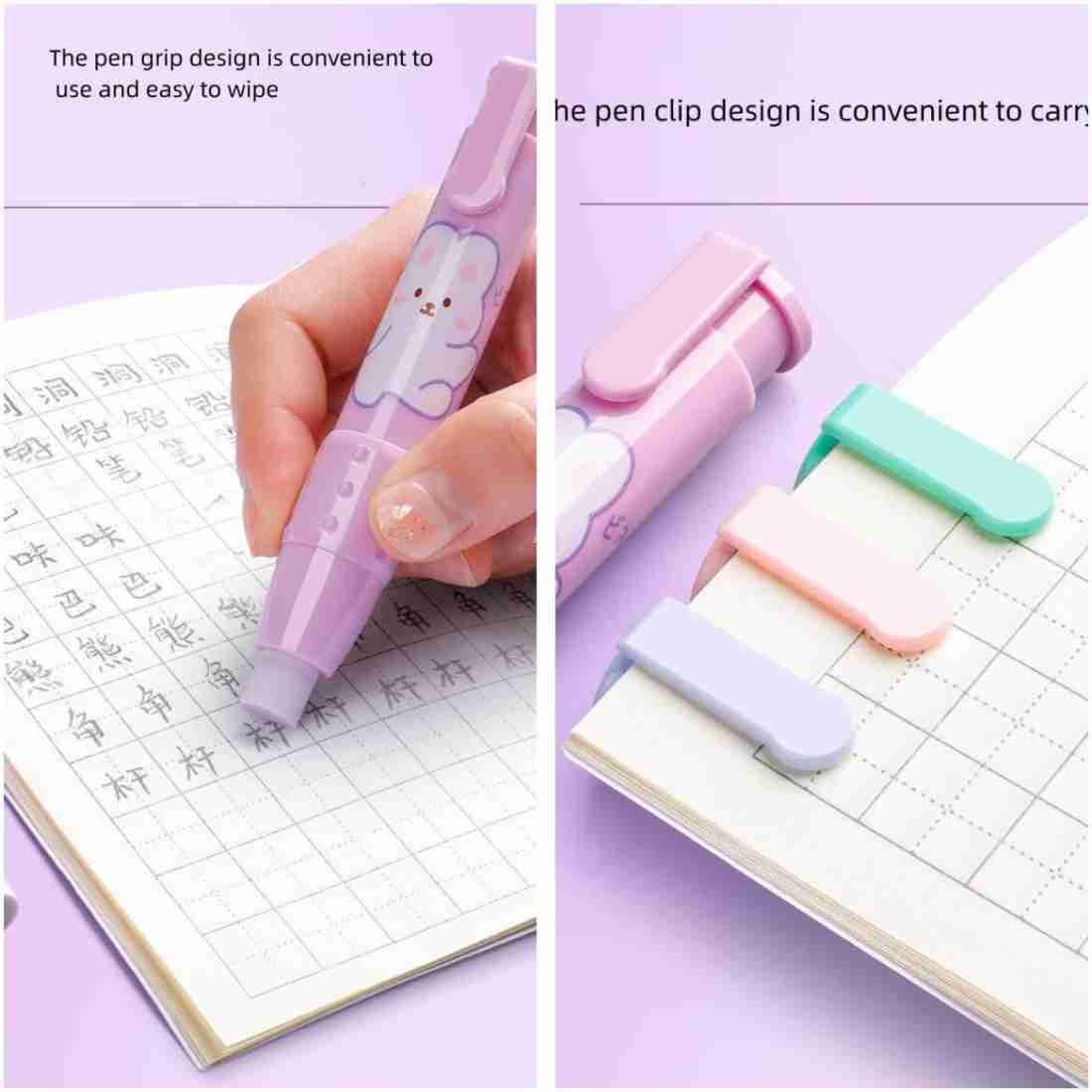Stylish Press Pen Eraser