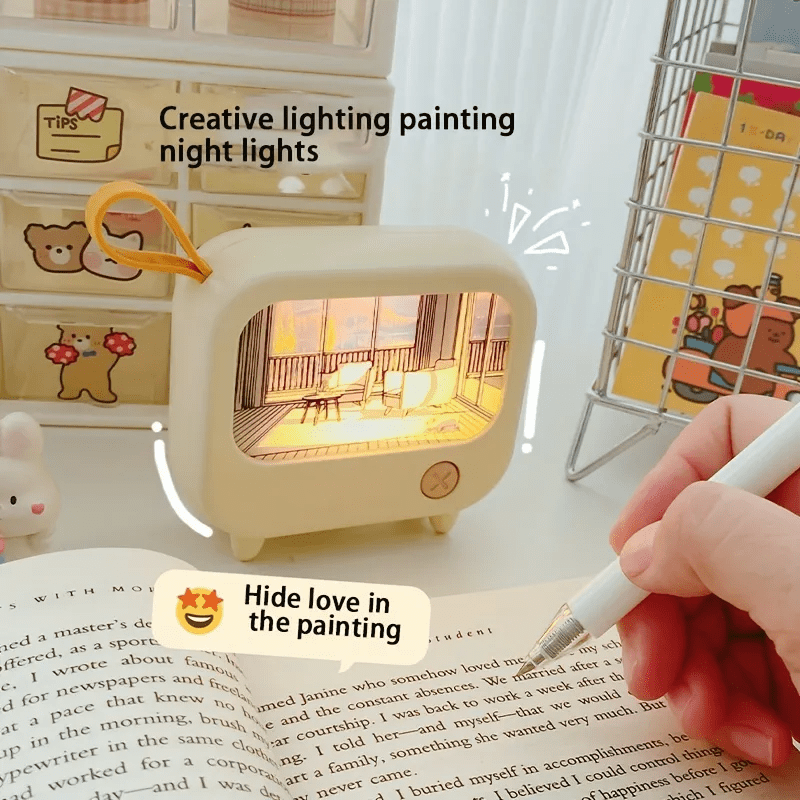 LED TV Table Decor Lamp