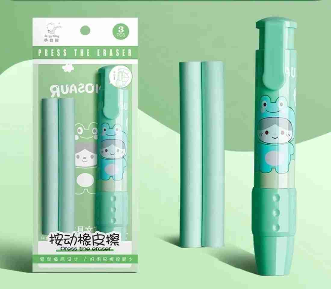 Stylish Press Pen Eraser