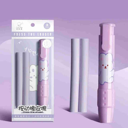 Stylish Press Pen Eraser