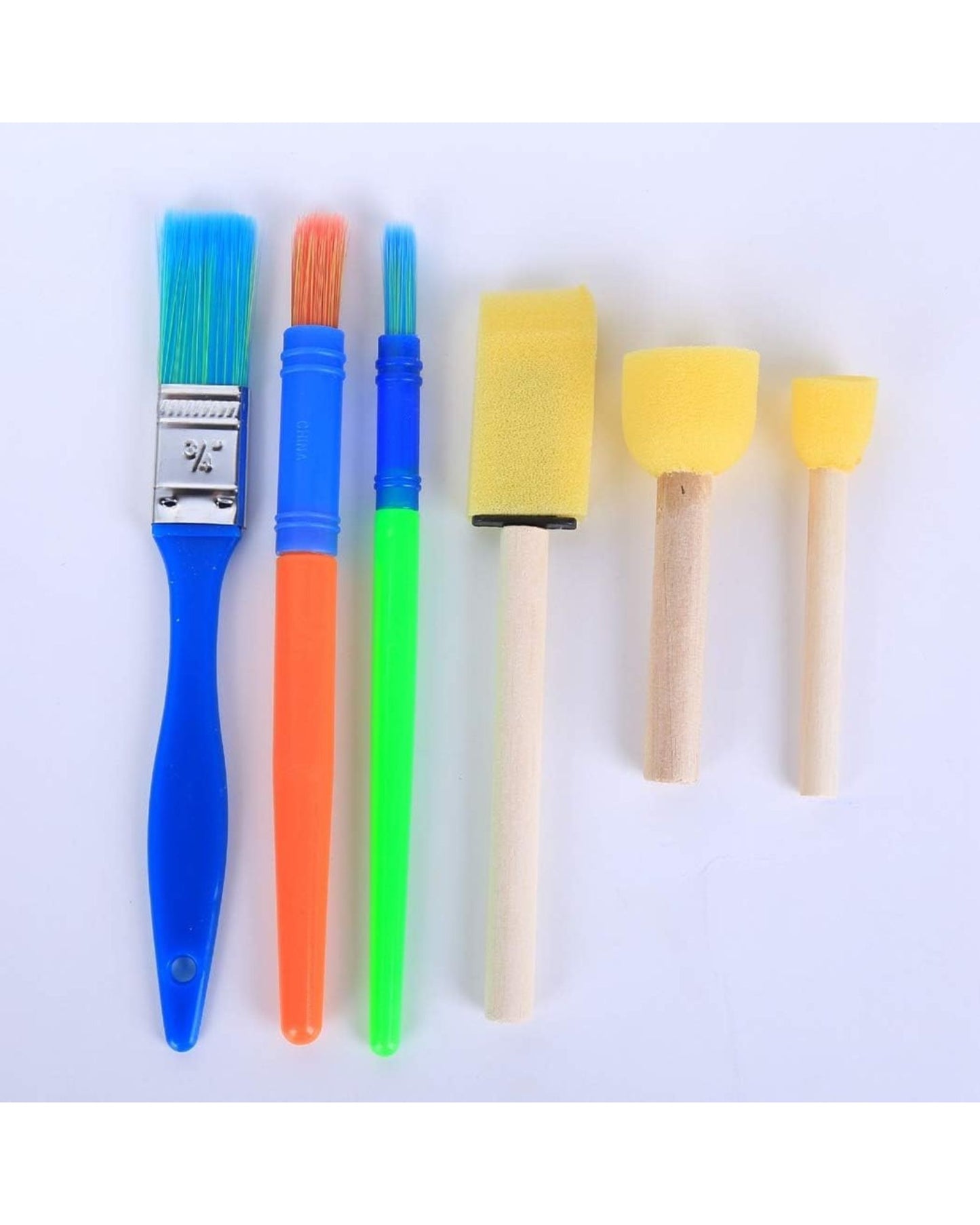 15Pcs Assorted Paint Brushes