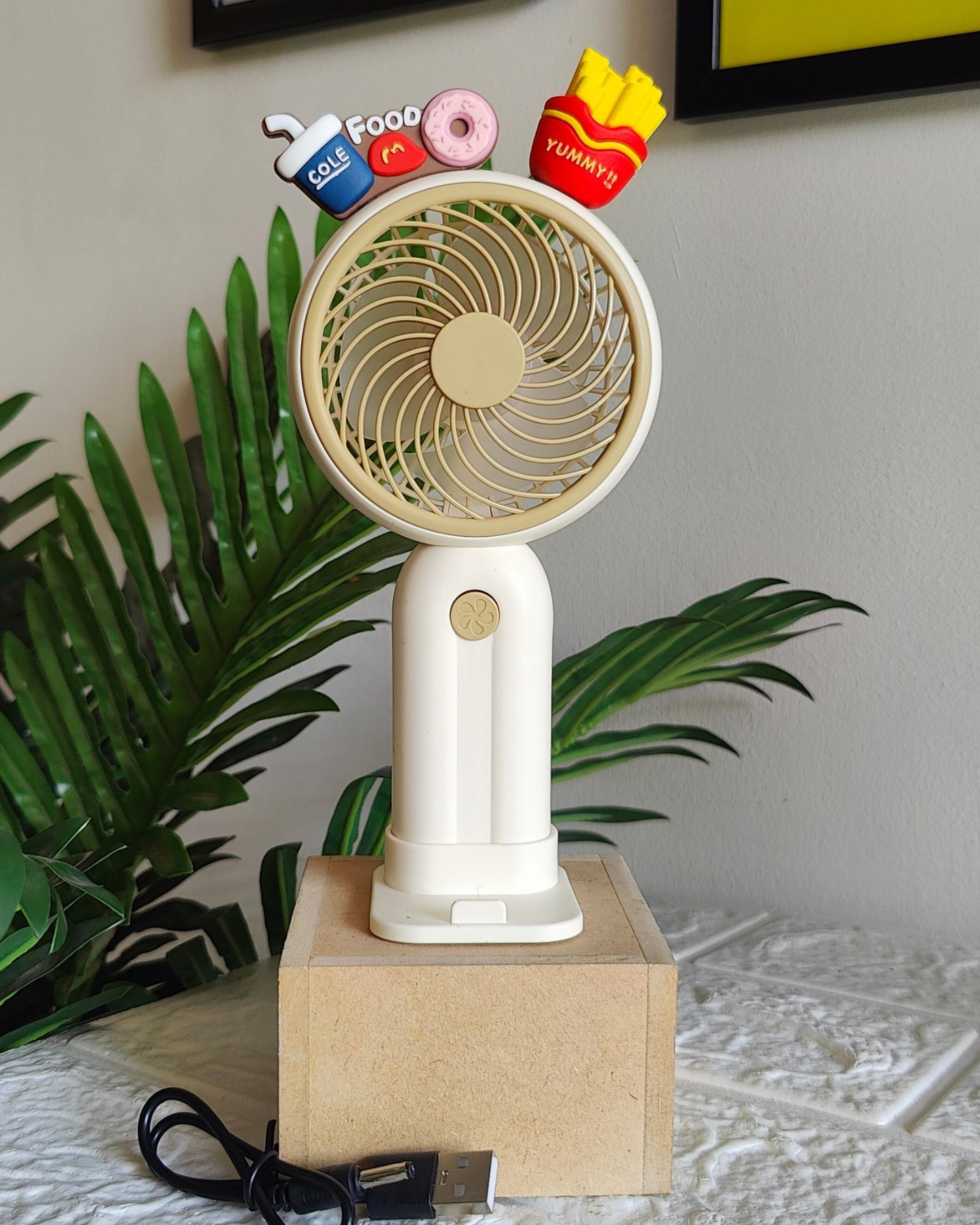 Fast Food Mini Handheld Fan