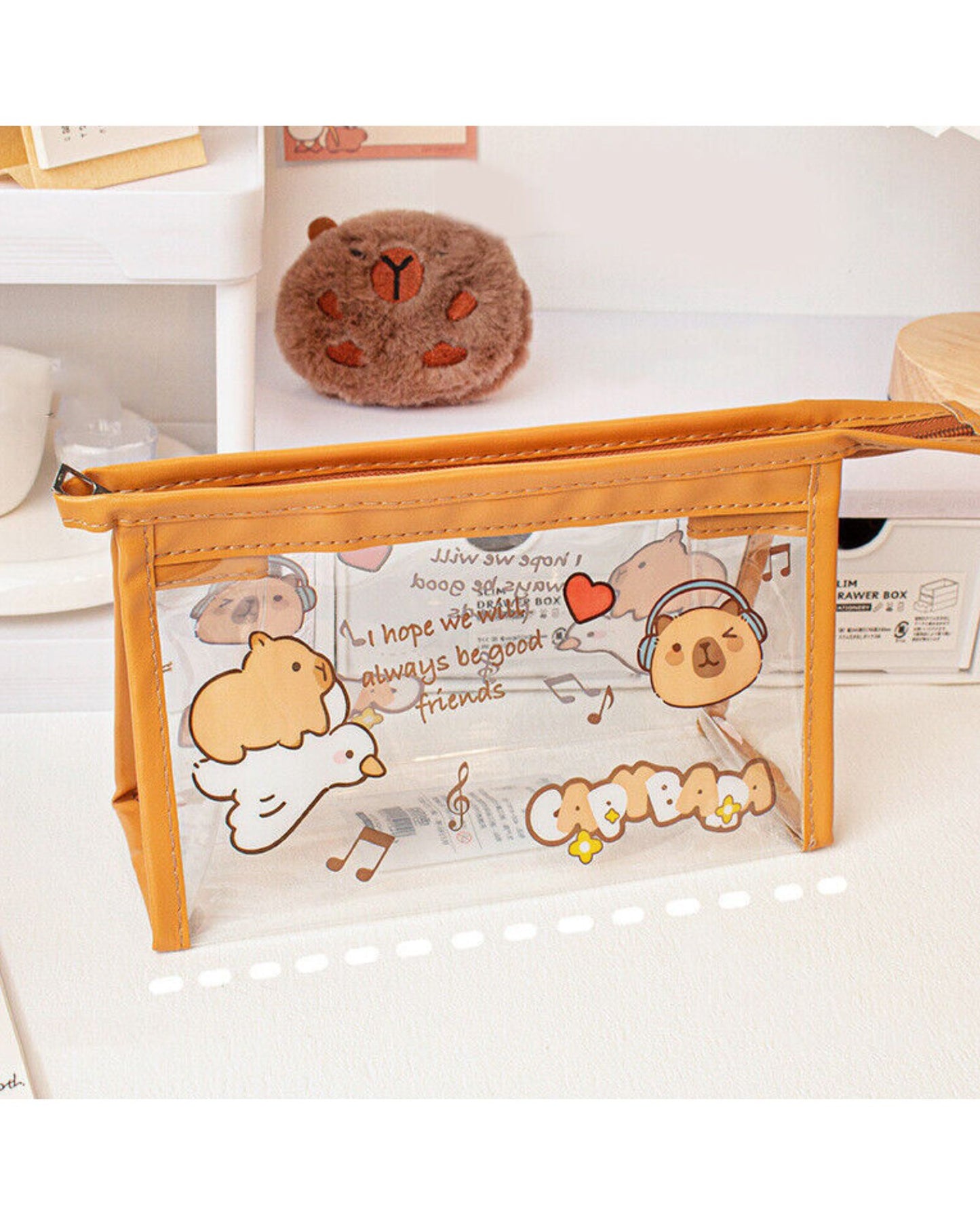 Cartoon Transparent Pouch