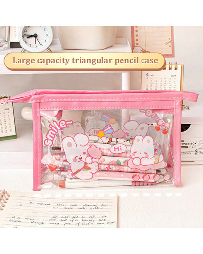 Cartoon Transparent Pouch