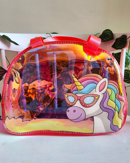 Unicorn Holographic D Bag