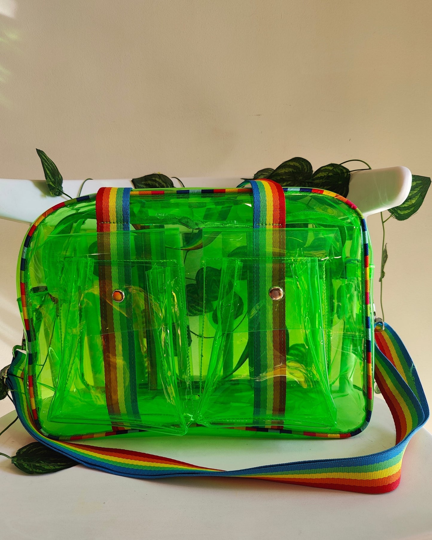 Neon Jelly Duffles