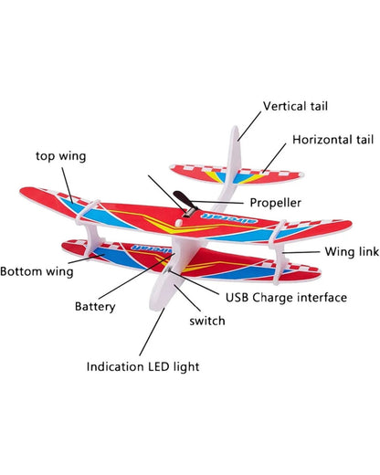 Outdoor Playing Hand  Throwing Plane