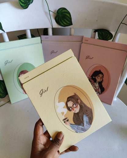 Girlish Printed Mirror