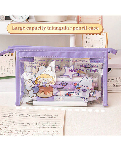 Cartoon Transparent Pouch