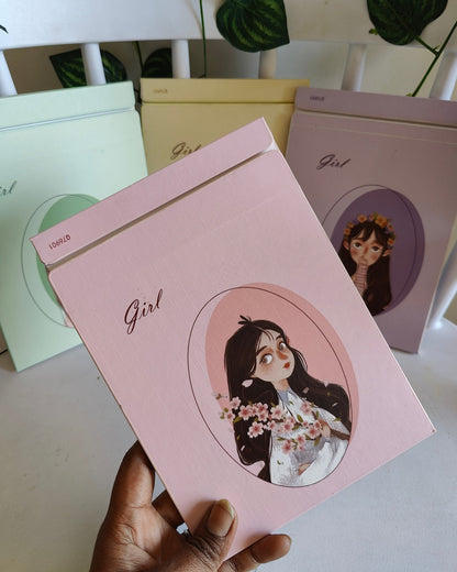 Girlish Printed Mirror