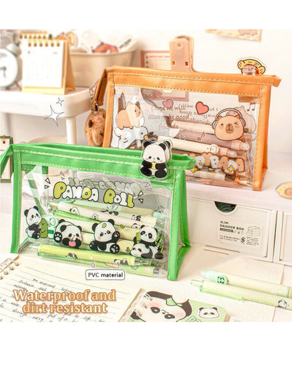 Cartoon Transparent Pouch