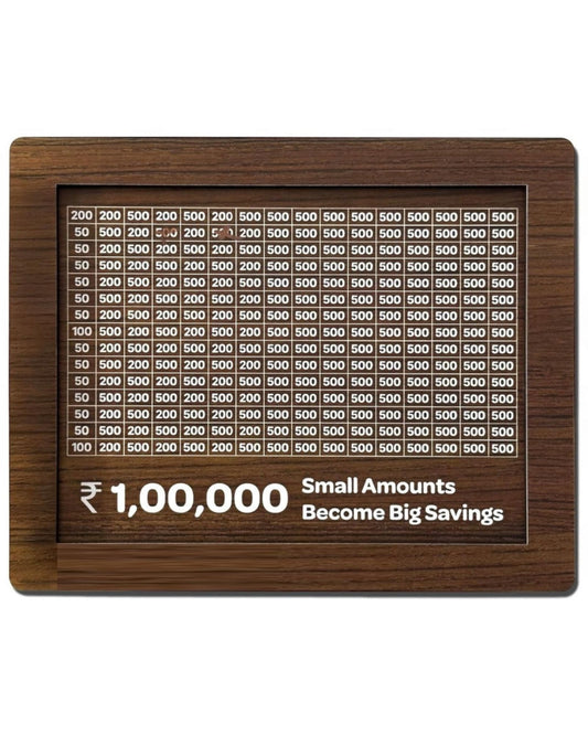 Wooden Money Saver Box - Large Size