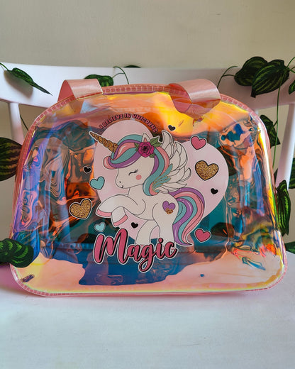 Unicorn Holographic D Bag