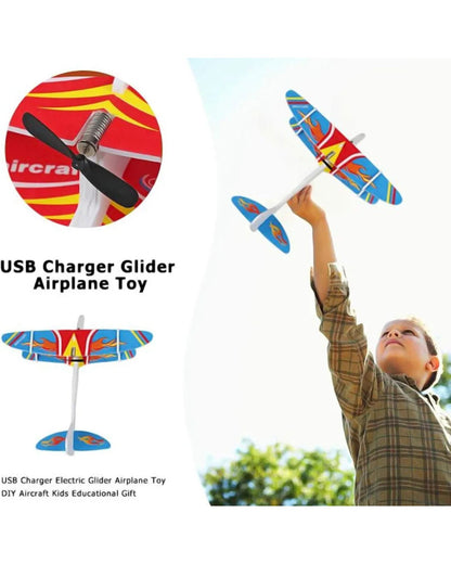 Outdoor Playing Hand  Throwing Plane