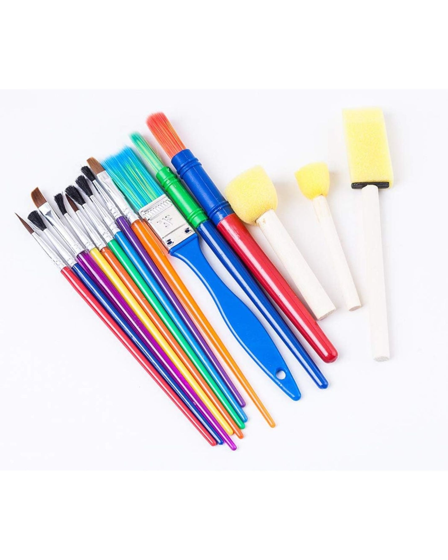 15Pcs Assorted Paint Brushes