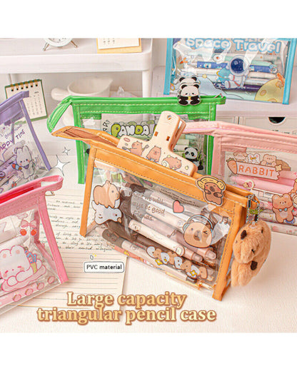 Cartoon Transparent Pouch
