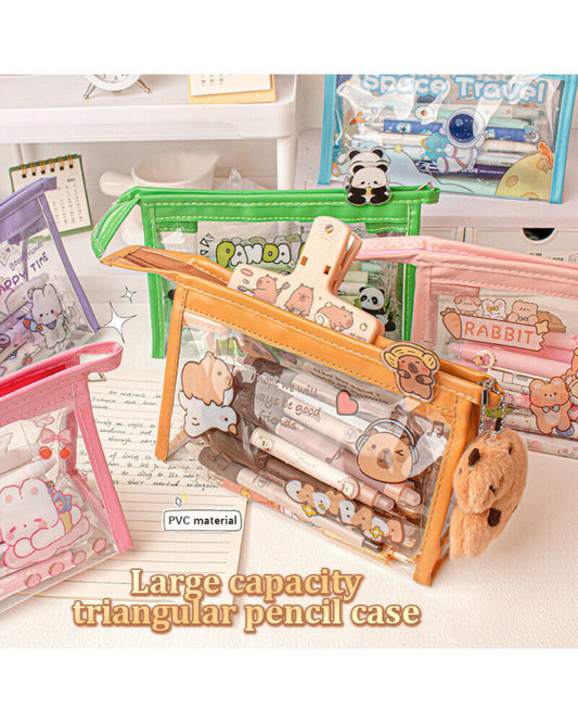 Cartoon Transparent Pouch